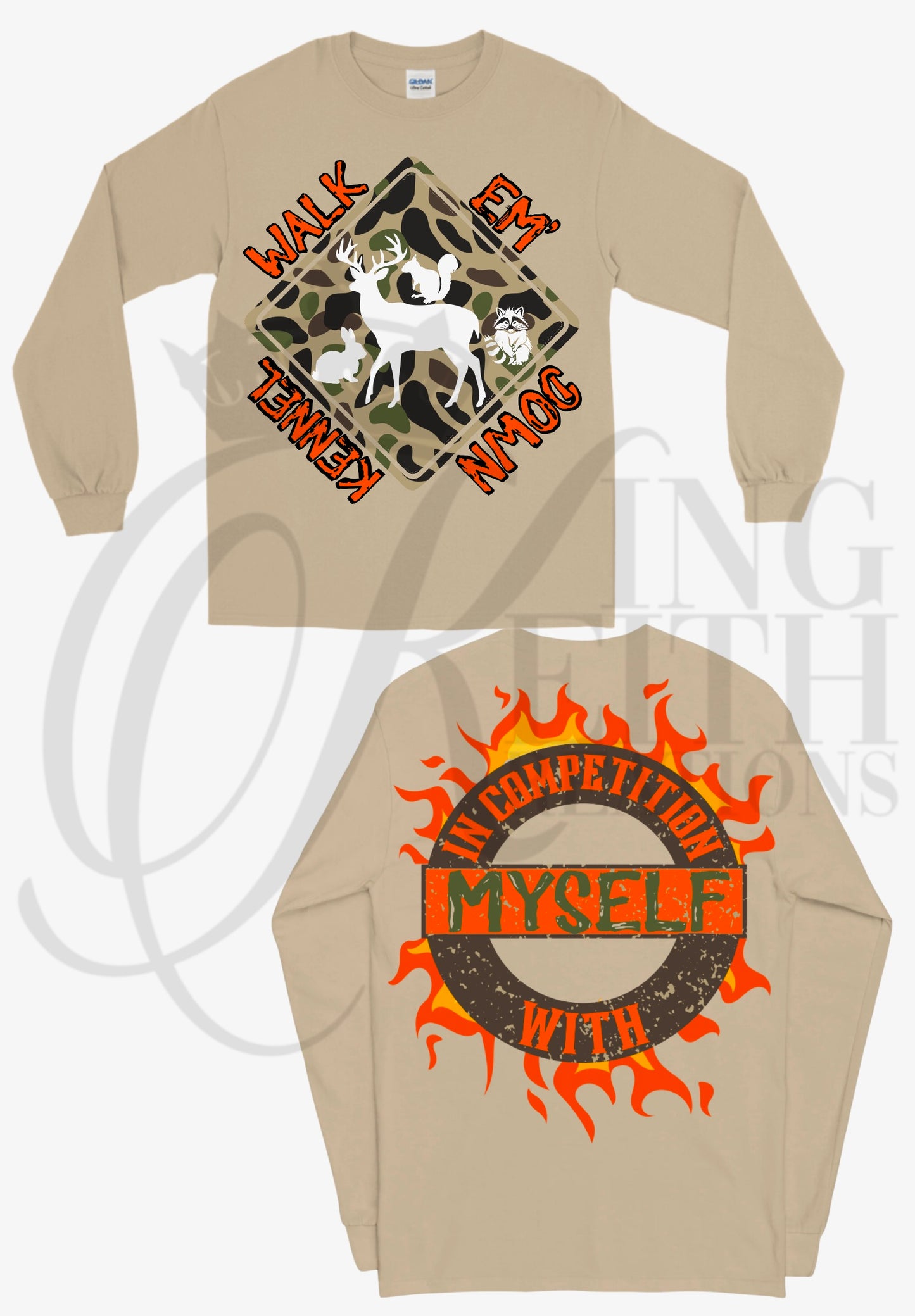 WEDK Camo Caution Sign Pull Over