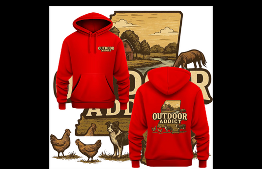 Red ODA Hoodie